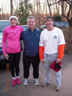 morning run - Stacy, Matt, Joe