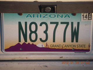 new license plate for my car