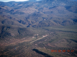 aerial - Bouquet Ranch airstrip