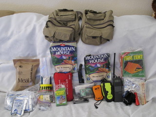 Jim's pictures - survival kit