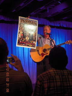 Al Stewart in concert showing poster