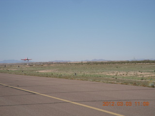 Corsair flying at Cactus fly-in