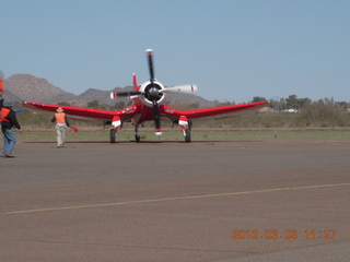 Corsair at Cactus fly-in