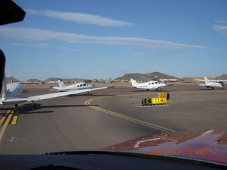 long wait to take off at Deer Valley (DVT)