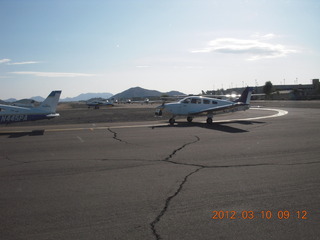 long wait to take off at Deer Valley (DVT)