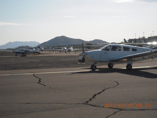 long wait to take off at Deer Valley (DVT)