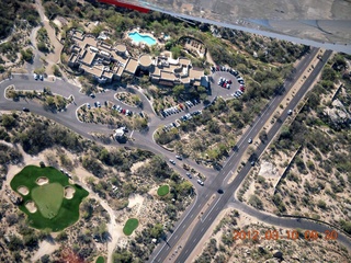 aerial - Boulders hotel resort
