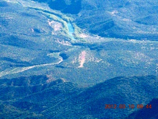 aerial - Red Creek airstrip