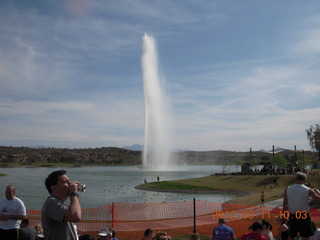 Daniel High and Adam at Mountain-to-fountain race