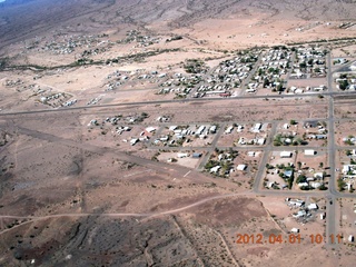 aerial - Bouse airstrip