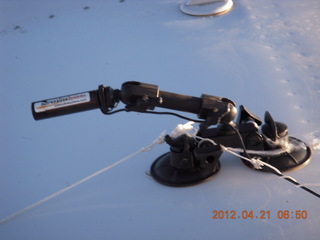 my movie camera on my wing