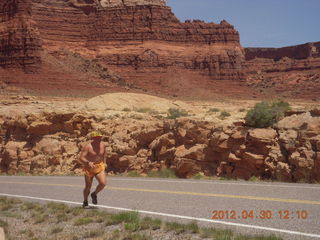 93 7ww. Hite run - Adam running (tripod)
