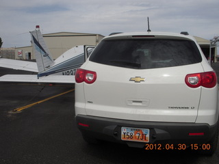 819 7ww. N8377W and my rental car