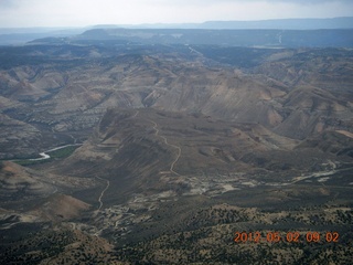 114 7x2. aerial - to Rangely, Colorado