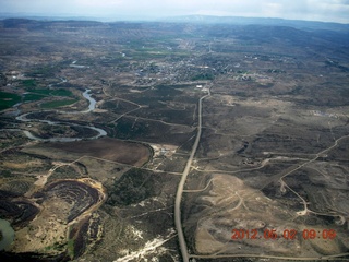 118 7x2. aerial - to Rangely, Colorado