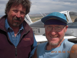 832 7x2. Ladd and Adam at Mack Mesa with N8377W