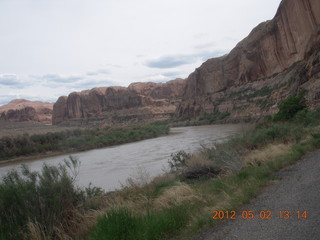 driving on Route 128 to Onion Creek