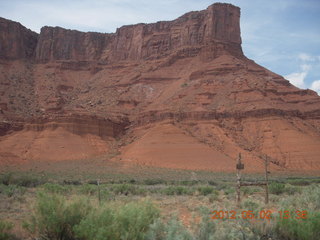 driving on Route 128 to Onion Creek