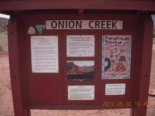 driving on Route 128 to Onion Creek