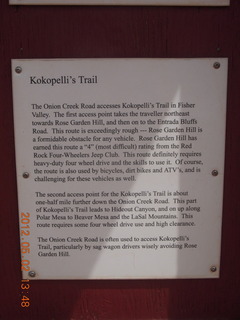 Onion Creek drive - trailhead description