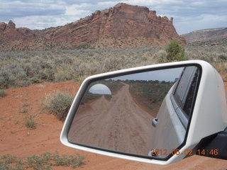 Onion Creek drive - Adam driving rental car