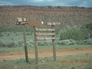 Onion Creek drive - signs