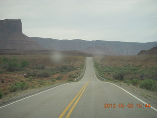 Route 128 driving back from Onion Creek