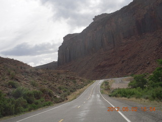 Route 128 driving back from Onion Creek
