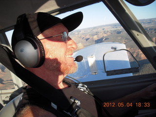 846 7x4. Adam flying N8377W over Colorado River