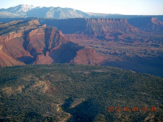 aerial - Colorado River valley - Onion Creek