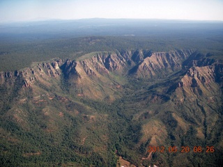 aerial - Mogollon Rim