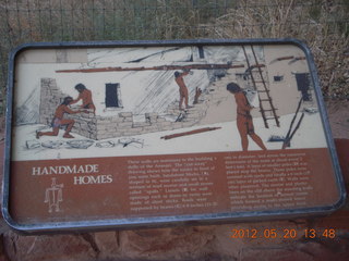 Canyon de Chelly tour - sign
