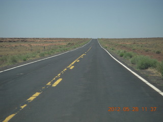 Airport Road sign at Kearny