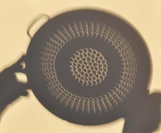 annular-eclipse pinhole shadow pattern