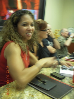 Musketeers meeting - Janet, Michelle, Jake, Danny