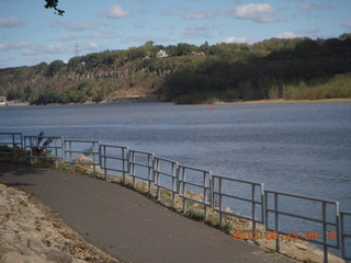 aerial - Roosevelt Lake - bridge and dam