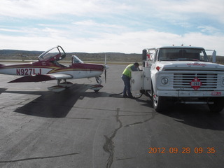 Larry J's light sport airplane at Gallup (GUP)