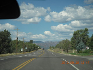 9 81u. drive from airport (DRO) to Durango