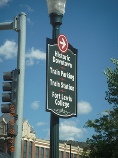 Airport Road in Durango, it's always Airport Road