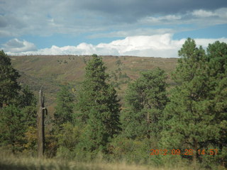 24 81u. drive from Durango to Mesa Verde National Park