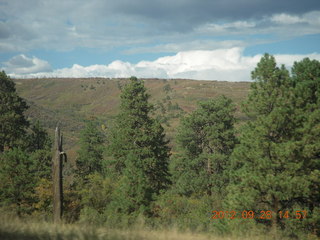 drive from Durango to Mesa Verde National Park