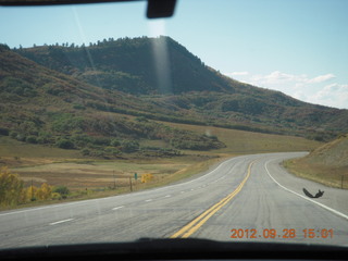 27 81u. drive from Durango to Mesa Verde National Park