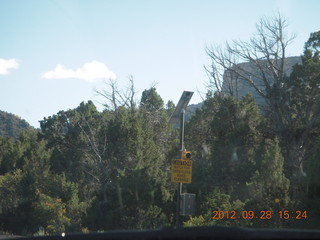34 81u. drive from Durango to Mesa Verde National Park