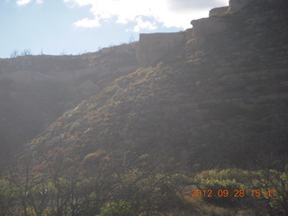 driving in Mesa Verde National Park