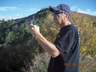 Mesa Verde National Park - Larry J taking a picture