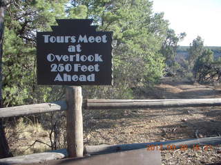 77 81u. Mesa Verde National Park - sign