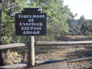 Mesa Verde National Park - sign