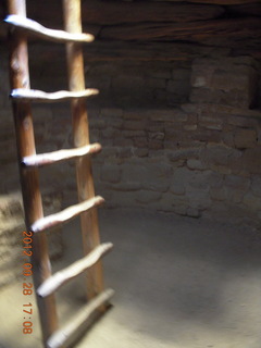 Mesa Verde National Park - cliff dwellings - ladder