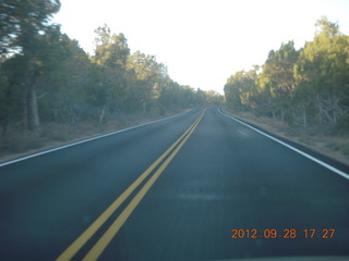 Mesa Verde National Park - driving