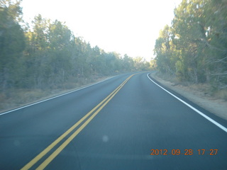 Mesa Verde National Park - driving